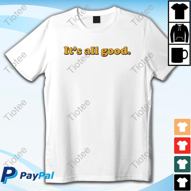 Official Redwolf Shop It's All Good Smile T Shirt
