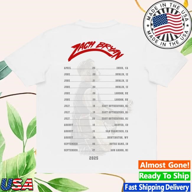Official Zach Bryan ZB Silhouette Top Shirt