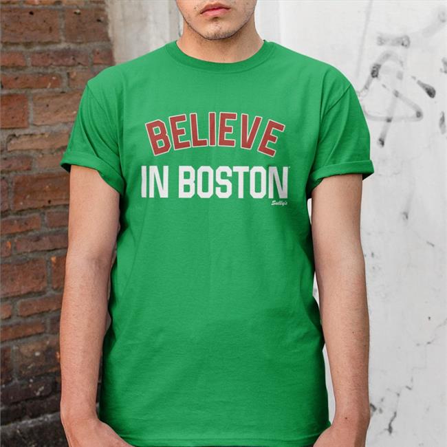 Ben Affleck Believe In Boston Sweatshirt Lol Overruled