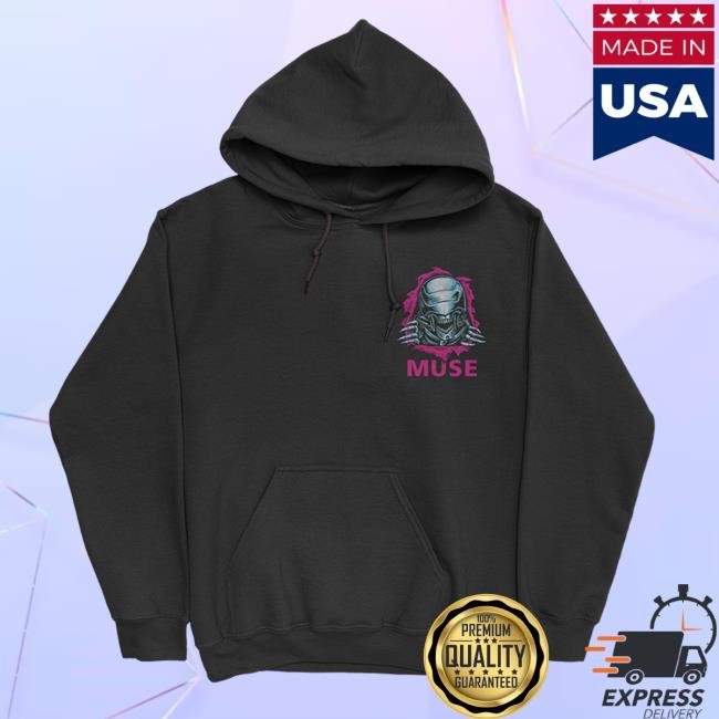 Muse Official Merch Store Peek A Boo Pullover Hooded Sweater 2024 Muse Clothing Apparel Muse Shop