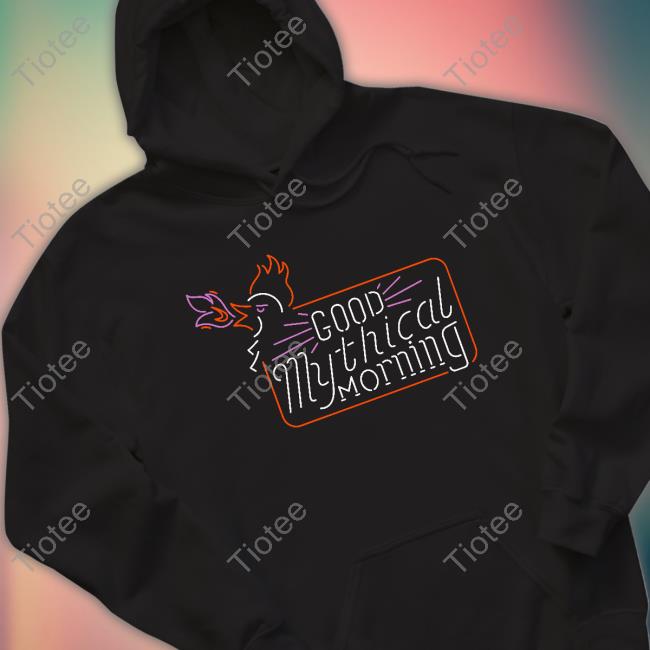Mythical Merch Shop Gmm Cockatrice Neon Sign Hoody Mythical Merch Shop Gmm Cockatrice Neon Sign Hoodie