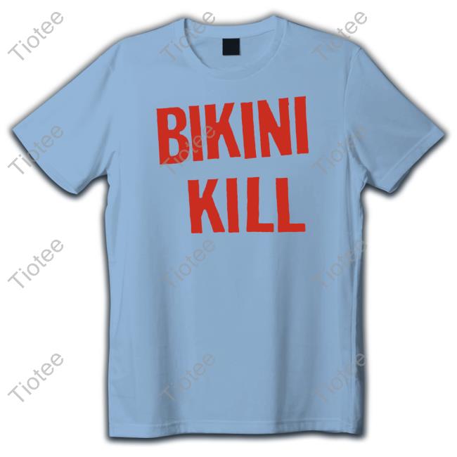 Official Bikini Kill Merch Bikini Kill Flyer T Shirt