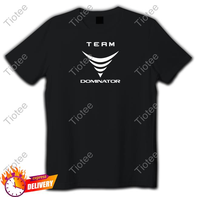 Team Dominator Minimal White Logo T Shirts