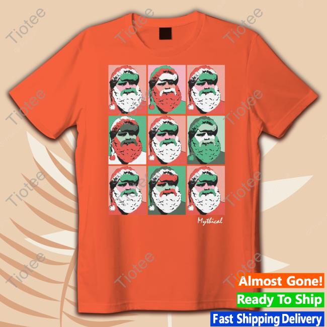 Cotton Candy Randy Claus Tee