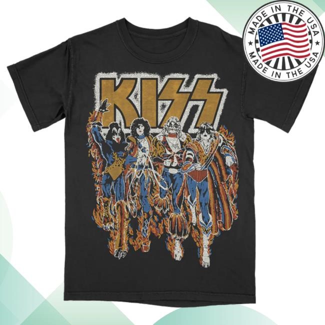 Kiss Shop Merch The Return New T-Shirt