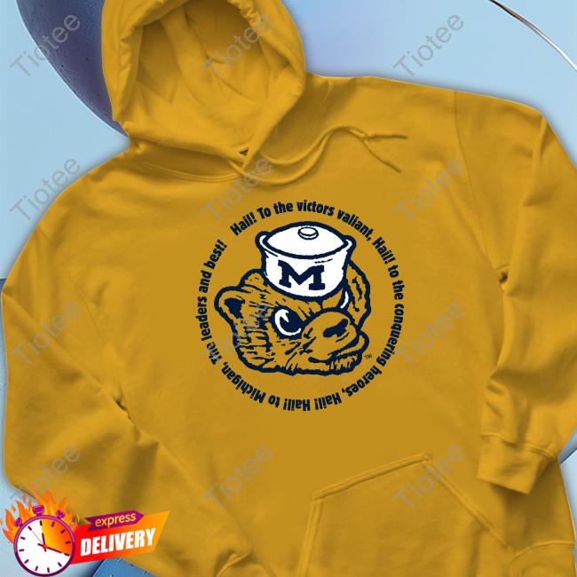Breaking T Michigan Hail To The Victors Lyrics Tee Shirts