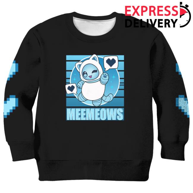 Robot Cat Sweat Shirt
