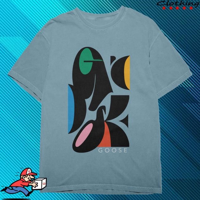 Official Goose The Band Merch Warp Spheres Popover Shirt Goosetheband