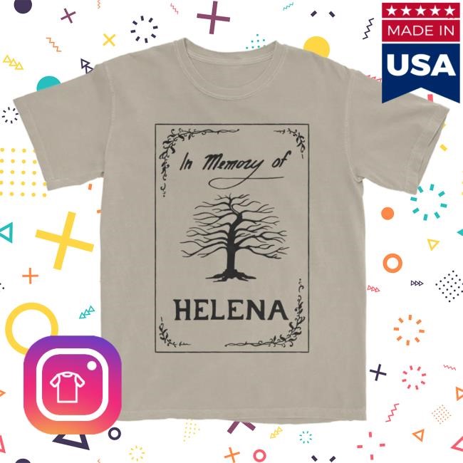 My Chemical Romance In Memory Of Helena Tee Mcr Tour Merch