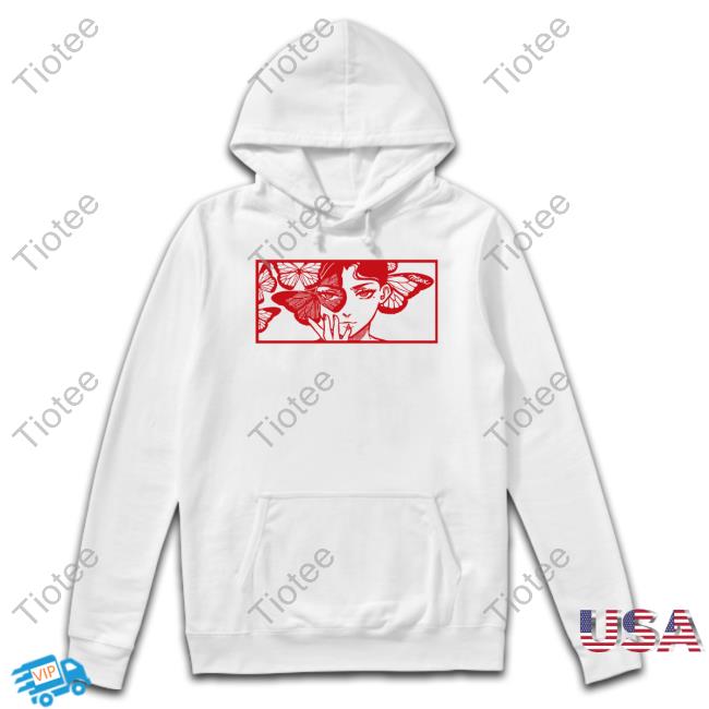 Max Merch Butterflies Hooded Sweatshirt Maxofficialmerch