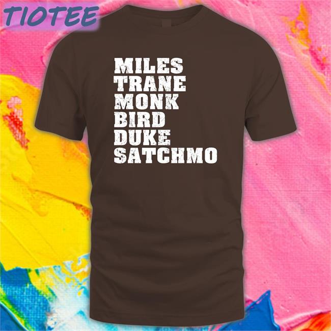 Miles Trane Monk Bird Duke Satchmo Hoodie