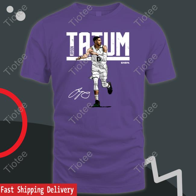 Jayson Tatum Hyper W Wht Shirt 500Level Merch