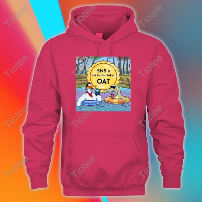 Official Sns X Sui Gator Token Oat Long Sleeve Tee Shirt