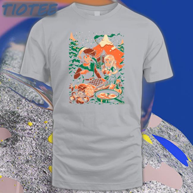 The Yetee Shop Winter Camping Tee By ixelEyeBat Wario64