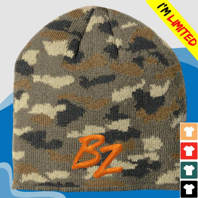 Official Bailey Zimmerman Merch Store Bailey Zimmerman Bz Logo Beanie Hat