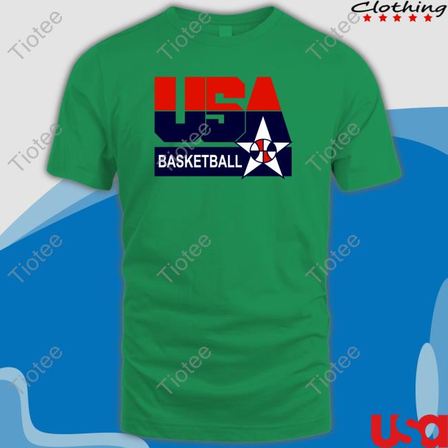 Super 70S Sports Usa Basketball 1992 Dream Team Shirts