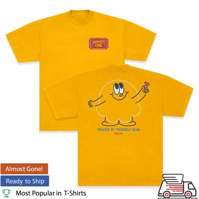 Official Super Yaki Movies By Yourself Club - Buttered Popcorn Hot Shirt SuperYaki