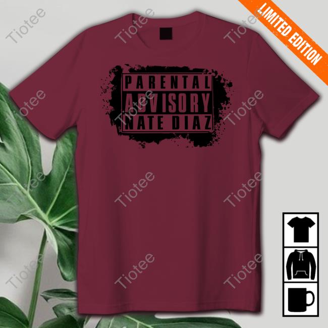 Natediaz209 Parental Advisory Nate Diaz Long Sleeve T Shirt