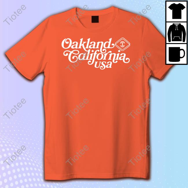 Oaklandish Merch Tom Holland Oakland California Usa Tee Shirt