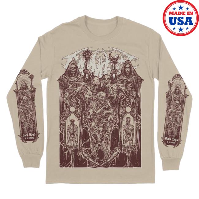Official Indie Merch Store Shop Carnifex "Dark Days" Long Sleeve Shirt IndieMerchStore