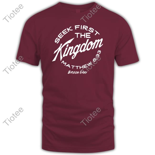 Seek First The Kingdom Tee