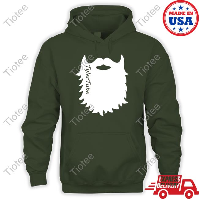 Tylertube Merch Tylertube Beard Long Sleeve Tee Bunkerbranding