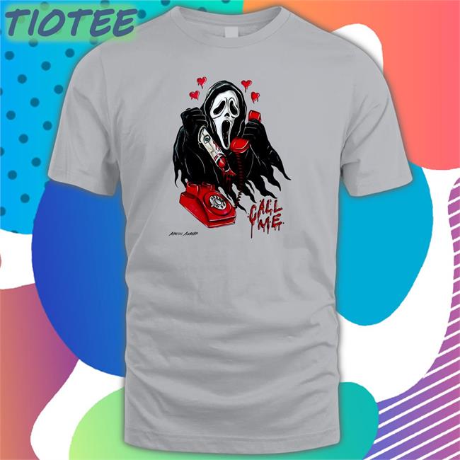 Marcos Alvarado The Death Call Me Light Pink T Shirt
