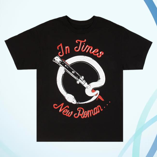 Official Queens Of The Stone Age Merch Store Shop Qotsa In Times New Roman... Q Snake Tshirt