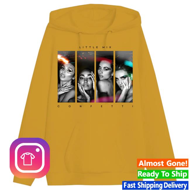 Official Little Mix Merch Store Shop Little Mix Confetti Strips Crewneck