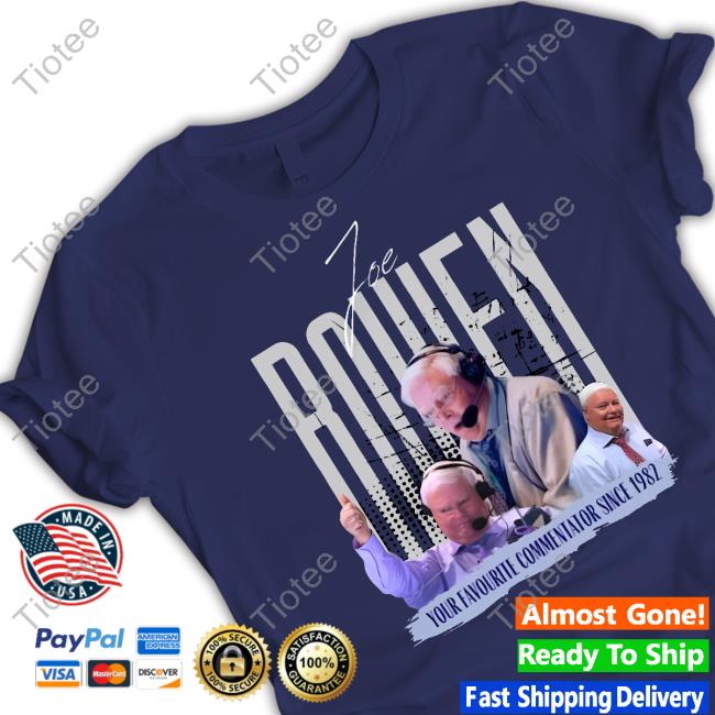 Joe Bowen Your Favourite Commentator Since 1982 Sweatshirt