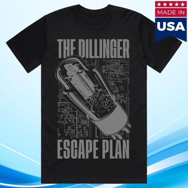 Official Sumerian Records Merch Store The Dillinger Escape Plan - CI Tube Shirt 2024