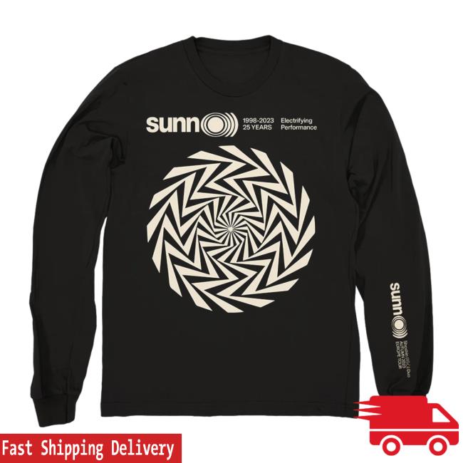 Official Evil Greed Merch Sunn O))) Electrifying Performance Hooded Sweatshirt