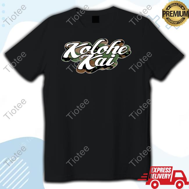 Official Kolohe Kai Merch Camo Logo Shirts