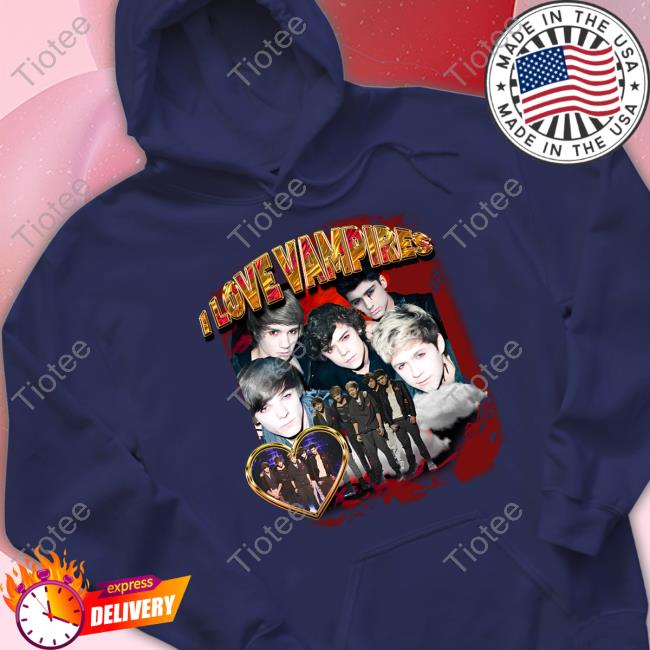 One Direction I Love Vampires Sweater