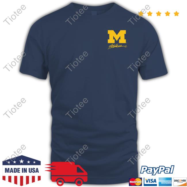 The Mden Store Valiant University of Michigan Football Blake Corum Lightning New Shirt