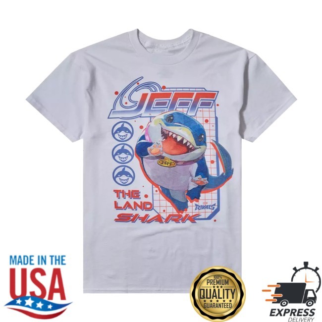 Official Marvel Rivals Jeff The Land Shark Tee Shirt - Marvel Rivals