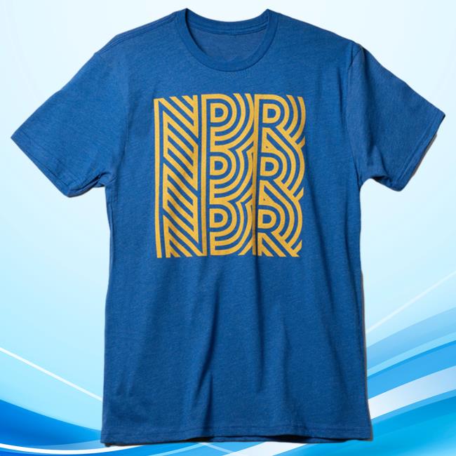 Official NPR Merch Shop 90's NPR Repeat Logo New T Shirt