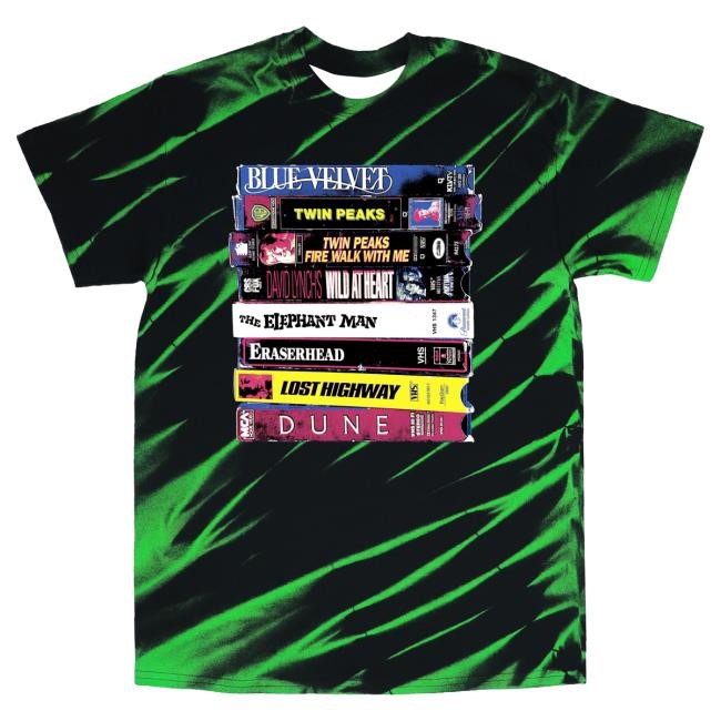 Official Studiohouse Designs David Lynch Stack Tiedye Hot Shirt