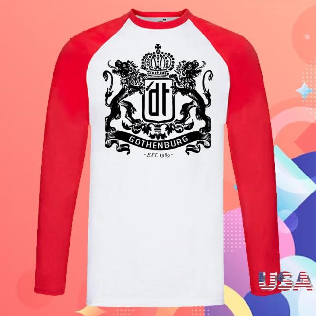 Official Dark Tranquillity Gothenburg Raglan Baseball Long Sleeve T-Shirt