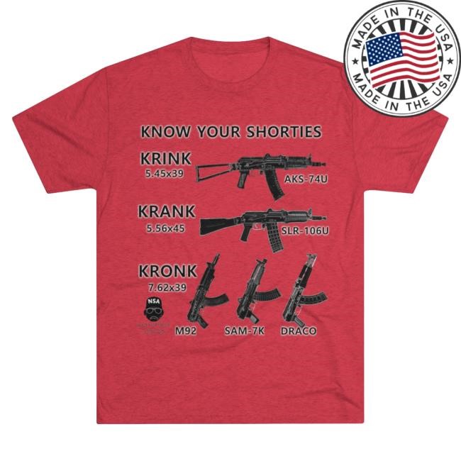 Official Brandon Herrera Merch Watchlist Wares Know Your Shorties New Shirt