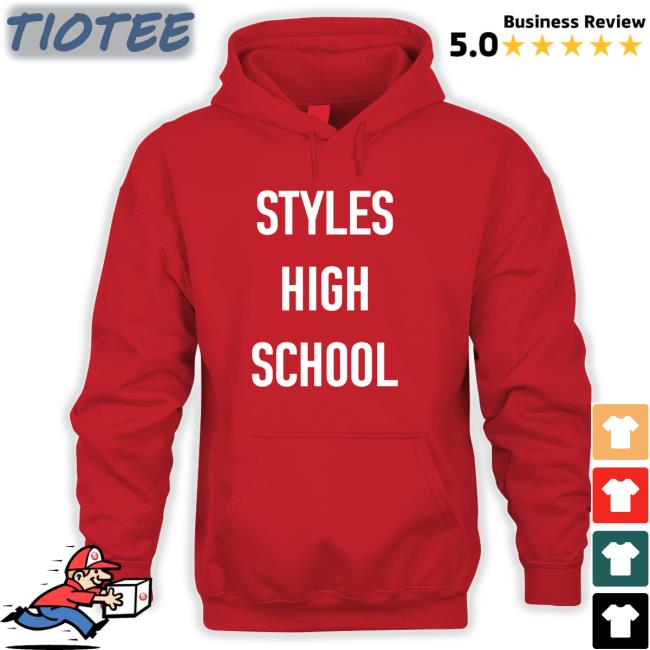 Mitch Wearing Styles High School Tee