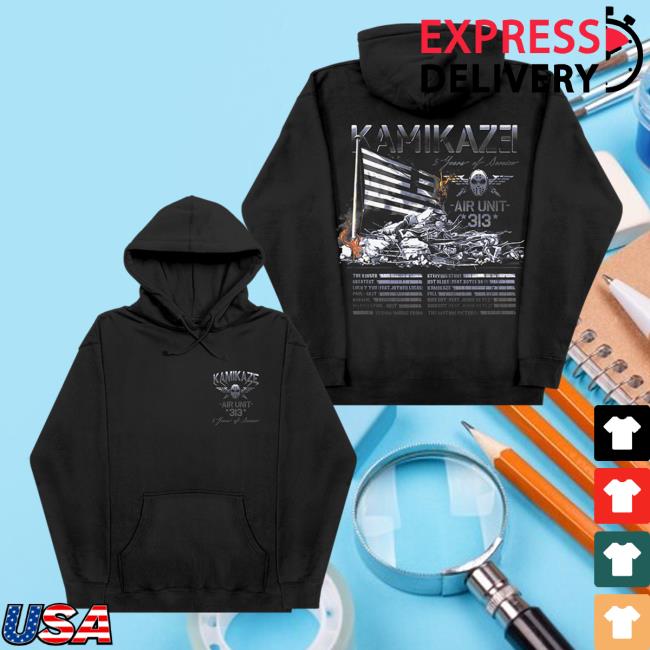 Eminem Merch Kamikaze Flag Shirts