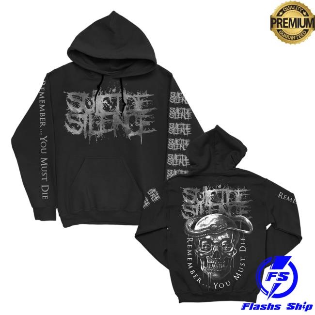 RYMD Snake Skull Hoodie Suicide Silence Store