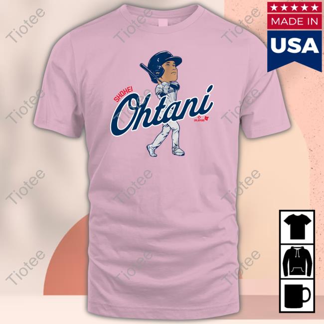 Official Shohei Ohtani Batting Caricature New Shirt Breakingt Store
