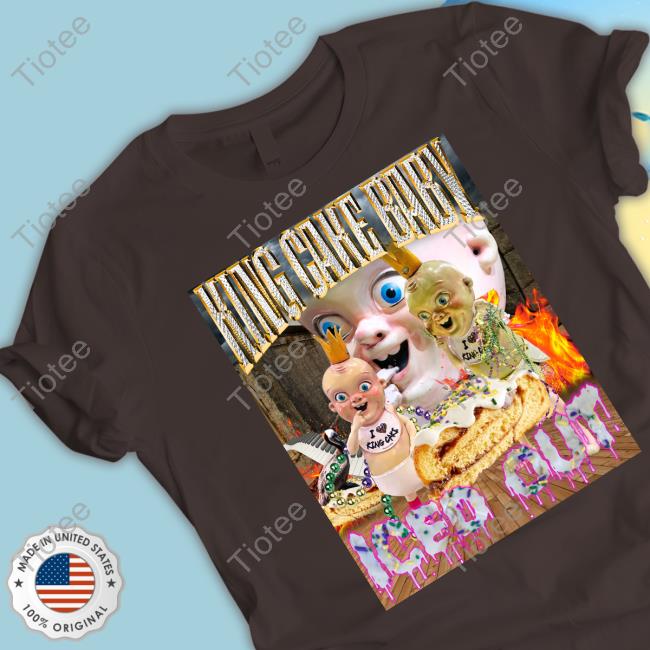 Joelvenile King Cake Baby Iced Out Tee Shirt