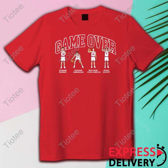 The Indiana Nil Store Game Over Shaan Burke Hogan Orbaugh Nathan Childress Mike Shipp Long Sleeve