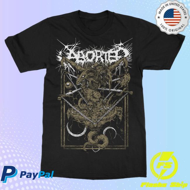 Official Indie Merch Store Shop Aborted "Mascarade Blast Beats" Tshirt IndieMerchStore
