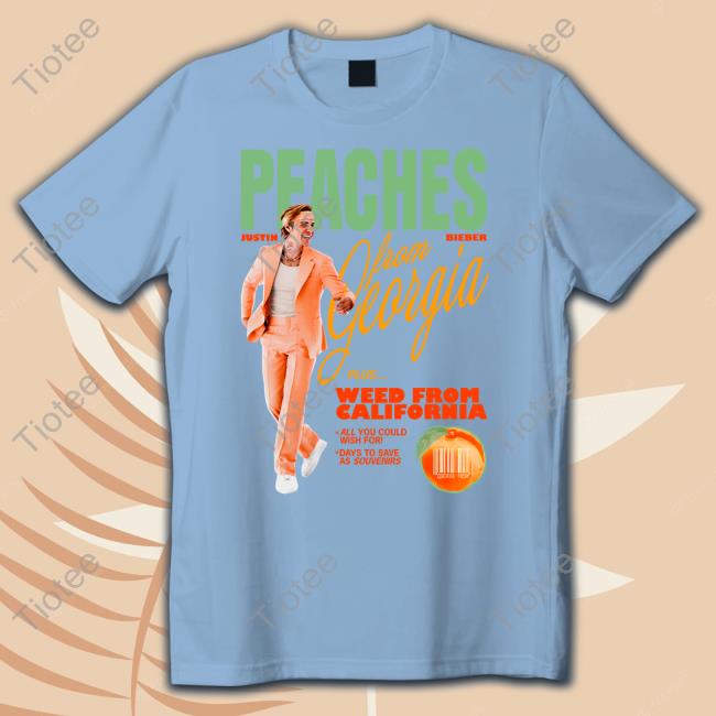 Justin Bieber Peaches Long Sleeve T-Shirt
