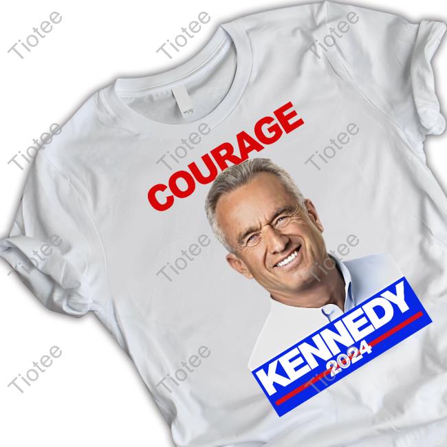 Kennedy 2024 Merch Courage Short Sleeve Crew T-Shirt