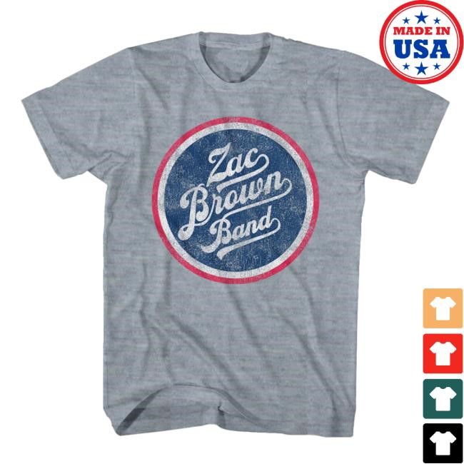 Classic ZBB Grey Tee Zac Brown Band